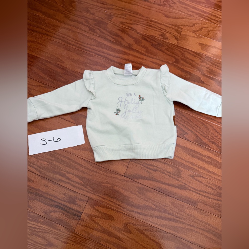 Mint Green Baby Sweatshirt